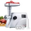 Sunmile SM-G33 Electric Meat Grinder - 1HP 800W Max Power - ETL Stainless Steel Meat Grinder Mincer Sausage Stuffer, Stainless Steel Blade and Plates and 1 Sausage Maker 37 61fLrfPyq4L