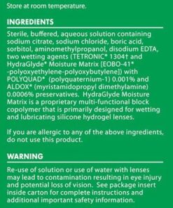 Opti-Free Puremoist Multi-Purpose Disinfecting Solution with Lens Case, 20 Fl Oz 19 61fPGrUzJdL