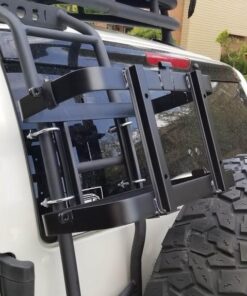 Smittybilt Jerry Gas Can Holder (Black) - 2798 38 61fPPipse1L