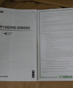 Yamaha Audio 10" 100W Powered Subwoofer - Black (NS-SW100BL) Single 47 61fQtZf9rrL