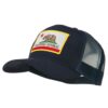 e4Hats.com California State Flag Patched Twill Mesh Cap One Size Navy 12 61fRjRK7LL