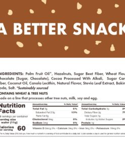 Rip Van Chocolate Hazelnut Mini Wafer Cookies - Healthy Low Sugar Snacks - 28 Count 14 61fSWiKOZzL