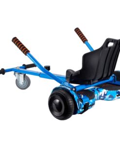Hoverboard Seat Attachment for Kids & Adults, Hoverboard Go Kart Attachments Fits Self Balancing Scooter, Hoverboard Accessories with Adjustable Frame, Transforming into Go Kart Blue' 15 61fTOlH2BKL
