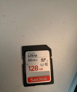 SanDisk Ultra 128GB SDXC UHS-I Memory Card up to 80MB/s (SDSDUNC-128G-GN6IN), Black 24 61fULNRId9L