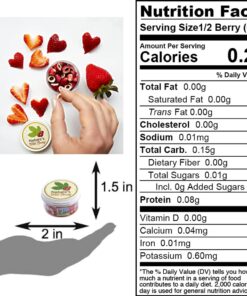 Alternative view of The Travel Jar, Miracle Berry As Seen On TV & Tiktok, Premium Ledidi Fruit By Nature's Wild Berry, Turn Sour Sweet With Flavor Changing Berries aka "Magic Berries" 1 Ounce (Pack of 1)