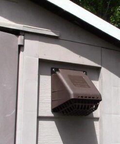 Alternative view of DEFLECTO HR4B Replacement Vent Hood, Brown