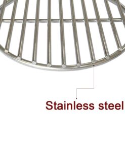 onlyfire Stainless Steel High Heat Charcoal Fire Grate Fits for Large/MiniMax Big Green Egg Grill,9-Inch 9-Inch 8 61fWUPR8bgL