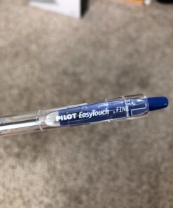 PILOT EasyTouch Refillable & Retractable Ballpoint Pens, Fine Point, Blue Ink, 12-Pack (32211) 22 61fWzY0NXDL