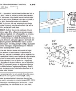 Prime-Line F 2646 Keyed Child-Proof Sash Lock, 2 In. Hole Centers, Diecast Zinc, Painted White, (Single Pack) 6 61fX3RENqNL