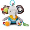Skip Hop Bandana Buddies Baby Activity and Teething Toy with Multi-Sensory Rattle and Textures, Elephant 55 61fY58fNCwL