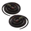 Homdipoo Realistic Fake Rubber Toy Snake Black Fake Snakes That Look Real Prank Stuff Cobra Snake 27 Inch Long (Black) 47 61fYKabgTDL