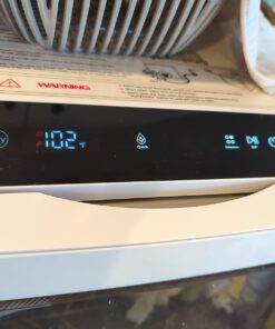 Hermitlux Countertop Dishwasher, 5 Washing Programs Portable Dishwasher With 5-Liter Built-in Water Tank For Glass Door 51 61fZATivDtL