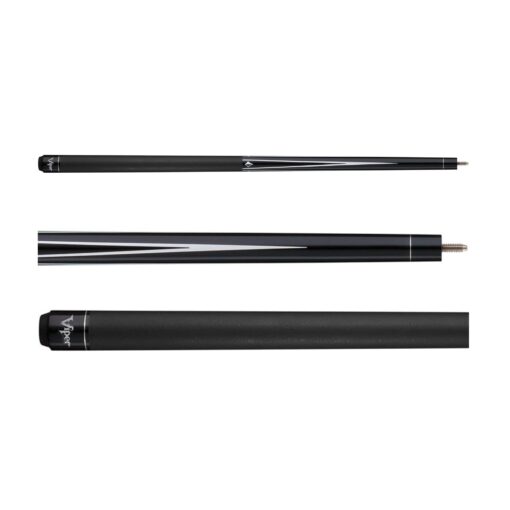 Viper Diamond 58" 2-Piece Billiard/Pool Cue Black Stain 20-Ounce