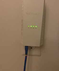 NETGEAR WiFi Mesh Range Extender EX6400 - Coverage up to 2100 sq.ft. and 35 devices with AC1900 Dual Band Wireless Signal Booster & Repeater (up to 1900Mbps speed), plus Mesh Smart Roaming AC1900 WiFi 30 61fgABGjw4L 2