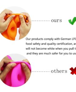 LoveS (2pcs) 6-Cavity Silicone Donut Baking Pan/Non-Stick Donut Mold, Dishwasher, Oven, Microwave, Freezer Safe 28 61fgj7dtrUL