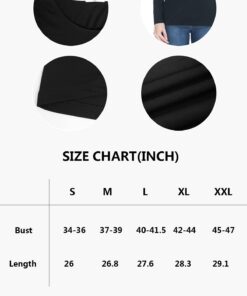 Smallshow Women's Maternity Nursing Tops Comfy Long Sleeve Breastfeeding T-Shirt Medium Wine/Green/Black (Cotton) 15 61fhUHf2PLL