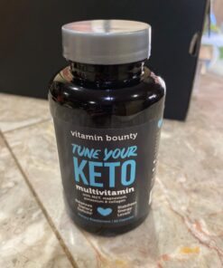 Vitamin Bounty Tune Your Keto Multivitamin - Keto Vitamins, Keto Multivitamin Women and Men, Electrolytes with Vitamin C, Magnesium, Collagen, Potassium, MCT, Energy Support - 90 Capsules 38 61fiGIDzSYL