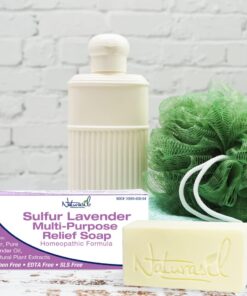 Naturasil 10% Sulfur Lavender Soap Bar Natural Skin Treatment for Acne, Bug Bites, Warts Treatment, Viral Bumps, Nodes & Itching | for Kids & Adults |113 grams 4 Ounce (Pack of 1) 28 61fiVPORH3L