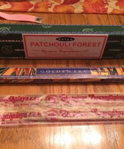 Nag Champa Sunrise Sandalwood Midnight Patchouli Celestial Fortune Blessings Romance Super Hit Jasmine Blossom Rain forest by Satya Gift Set 39 61flHX0ScPL