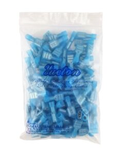 yueton 100pcs Female Fully Insulated Wire Crimp Terminal Nylon Quick Connectors Wiring Spade (Female) 3 61flUHWPr8L