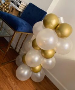 Elecrainbow 12 Inches 320 Grams Thickened White Balloons,White Party Supplies for Birthday Wedding Baby Shower Graduation Anniversary Memorial Day,100 Count 44 61flsa KG8L