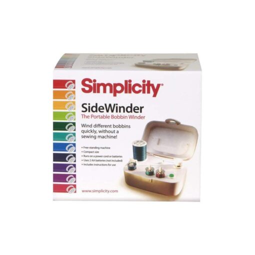 Simplicity SideWinder Portable Bobbin Winder White