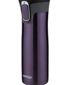 Contigo West Loop Stainless Steel Vacuum-Insulated Travel Mug with Spill-Proof Lid, Keeps Drinks Hot up to 5 Hours and Cold up to 12 Hours, 20oz Violet 28 61fqZR123xL