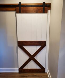 U-MAX 6.6 FT Sliding Barn Wood Door Basic Sliding Track Hardware Kit (Basic "J") 40 61fspZWXN1L