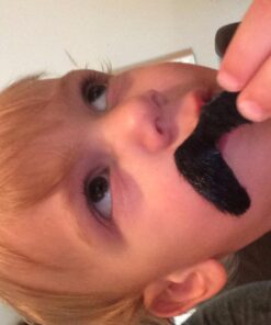 Rhode Island Novelty 3.5 Inch Mustache Set, One Pack of 3 15 61ft7bhmbgL