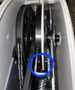 DeskCycle Under Desk Bike Pedal Exerciser - Mini Exercise Bike Desk Cycle, Leg Exerciser for Physical Therapy & Desk Exercise - Adjustable Leg and Standard Versions White Standard Height 38 61ftQs1a0L