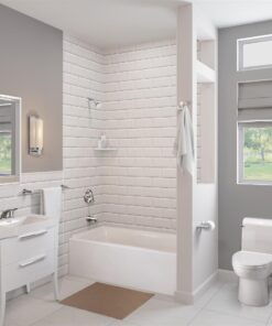 Alternative view of American Standard 2034314.020 Champion 4 One-Piece Toilet with Toilet Seat, Elongated Front, Chair Height, White, 1.6 gpf Tank + Bowl + Seat