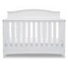 Delta Children Emery 4-in-1 Convertible Baby Crib - Greenguard Gold Certified, White 4-in-1 Crib