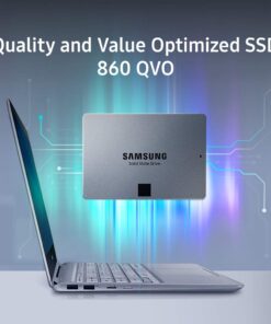 Samsung 860 QVO 2TB 2.5 Inch SATA III Internal SSD (MZ-76Q2T0B/AM), Gray Single 25 61g0sxDuFSL
