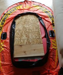 INTEX Explorer Inflatable Boat Series: Dual Air Chambers – Welded Oar Locks – Grab Handles – Bow Rope – Sporty Design Explorer 200 Set 47 61g3BgV0hsL