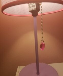 Idea Nuova Disney Minnie Mouse Stick Table Kids Lamp With Pull Chain, Themed Printed Decorative Shade, Pink Minnie Bow-Tique 34 61g4GUfLp0L