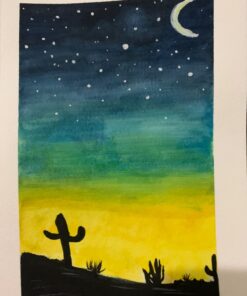 Canson Artist Series Watercolor Paper, Wirebound Pad, 5.5x8.5 inches, 20 Sheets (140lb/300g) - Artist Paper for Adults and Students - Watercolors, Mixed Media, Markers and Art Journaling 5.5" x 8.5" Side Wire 32 61g5w286JjL