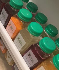 3 Day Juice Cleanse by Raw Fountain, All Natural Raw Detox Cleanse, Weight Management Program, Cold Pressed Fruit and Vegetable Juices, Tasty and Energizing, 18 Bottles 12oz, 3 Ginger Shots 3 Day Cleanse 50 61g5z Mmy9L