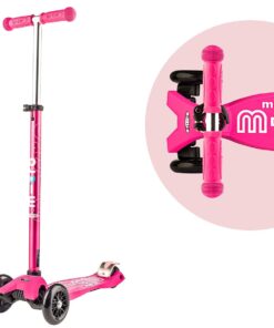 Micro Kickboard - Maxi Deluxe 3-Wheeled, Lean-to-Steer, Swiss-Designed Micro Scooter for Kids, Ages 5-12 Pink 10 61g7Mkudk6L