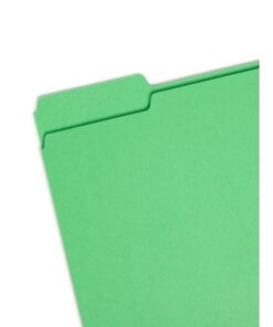 Alternative view of Smead Colored File Folder, 1/3-Cut Tab, Letter Size, Assorted Primary Colors, 100 per Box (11943)