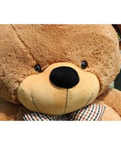Joyfay 78" Giant Teddy Bear Huge 6.5 feet Stuffed Teddy Bear Soft Toy Valentine's Big Gift (Brown) Brown 25 61gCSOJVhxL