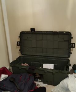 Plano Storage Trunk - 108 Quart w/ Wheels (1819) - Hunter Green Hinged - Large 23 61gDpFfH kL