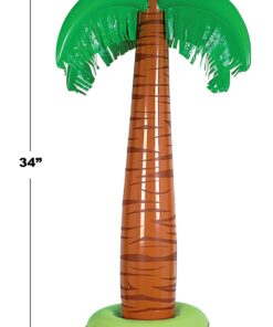 Inflatable Palm Tree, 34-Inch - Multicolor (Pack of 1) Inflatable Palm Tree II 12 61gEgjKUJZL