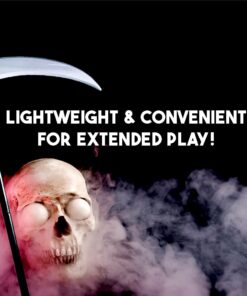 Kangaroo Grim Reaper Scythe Weapon – Prop for Halloween Parties – 40-inch Long Sickle for Kids and Adults – Costume Accessory – Plastic Prop 33 61gGC1wQ79L