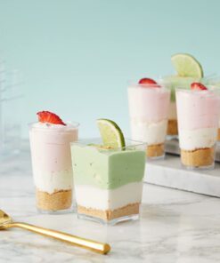 Alternative view of Juvale 72 Pieces Assorted Dessert Cups for Appetizers, Snacks, Plastic Shot Glasses 3oz and 5oz, Cups for Anniversary, Wedding Reception, Baby Shower, Birthday Party (Serves 36)