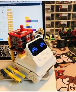 Makeblock Codey Rocky Robot Toy, Programmable and Interactive Emo Robot for Kids 6+, STEM Learning Educational Toys Support Scratch Python Programming, Rechargeable Smart Coding Robot Gift for Kids Modern 37 61gMLRvjsEL