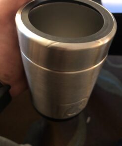 RTIC Can Cooler Insulated, Beer, Beverage, Soda Can Cooler with Lid, Stainless Steel Metal, Double Wall Insulation Coozie for Cans, Sweat Proof, 12oz, Stainless Steel 1 31 61gNvxQeliL