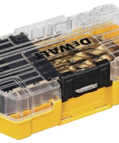 DEWALT Drill Bit Set, 14-Piece, 135 Degree Split Point, Titanium Nitride Coated, For Plastic, Wood and Metal (DW1354) 14-Piece Drill Bit Set Screwdriver Bit Set 21 61gUbwqy0CL