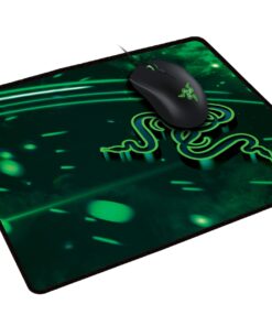 Razer Goliathus Speed (Medium) Gaming Mousepad: Smooth Gaming Mat - Anti-Slip Rubber Base - Portable Cloth Design - Anti-Fraying Stitched Frame - Cosmic Medium 15 61gVV7TiI8L
