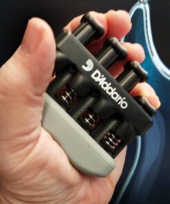 D'Addario Accessories Hand Exerciser–Improve Dexterity and Strength in Fingers, Hands, Forearms- Adjust Tension Per Finger– Simulated Strings Help Develop Calluses- Comfortable Conditioning Varigrip Only(Original) 45 61gXV9gcIRL