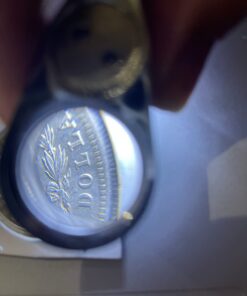 40X Full Metal Illuminated Jewelry Loop Magnifier, XYK Pocket Folding Magnifying Glass Jewelers Eye Loupe with LED(LED Currency Detecting/Jewelry Identifying) 1 33 61gXy 2xOL